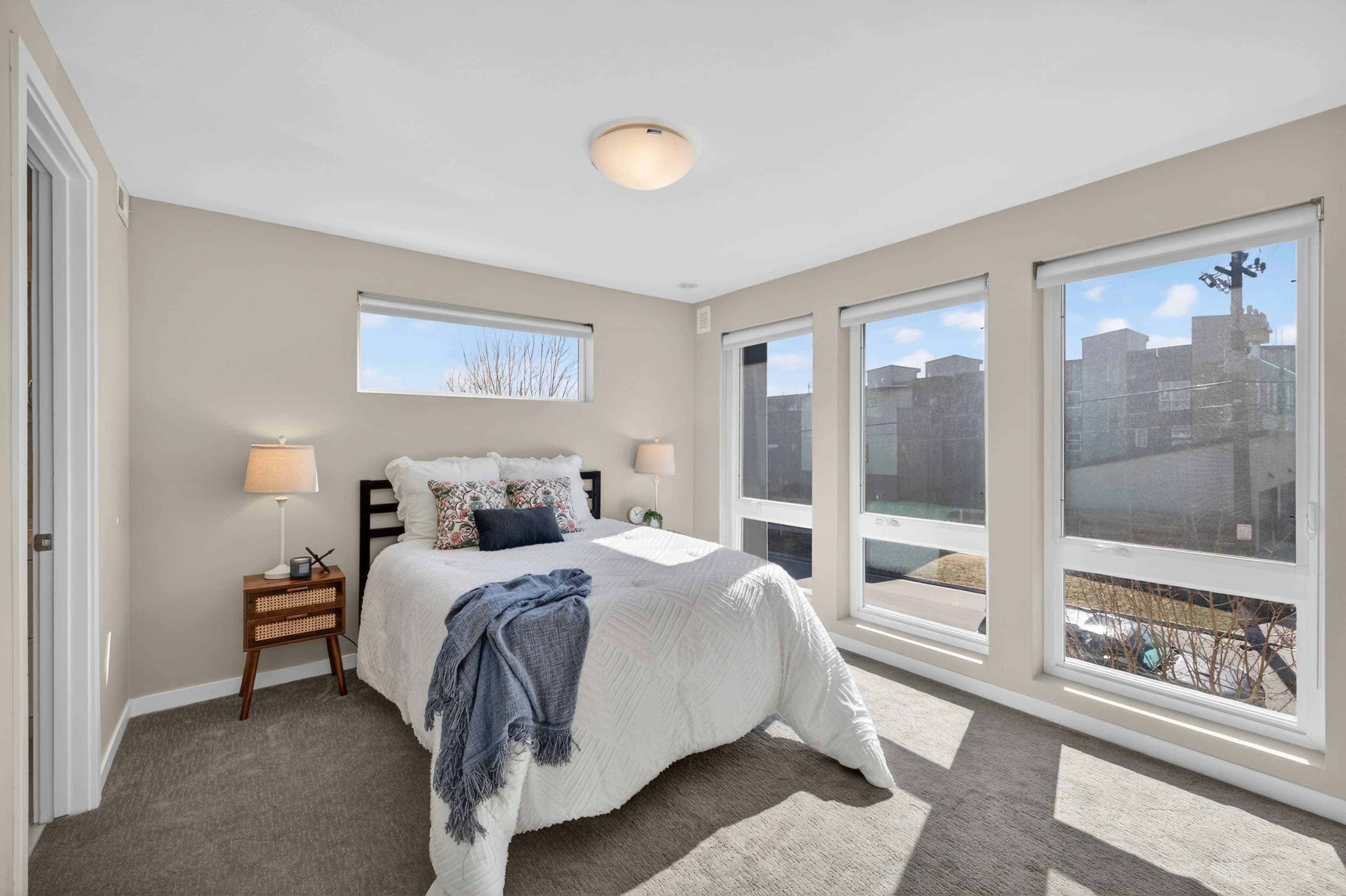 Second bedroom on the upper level.